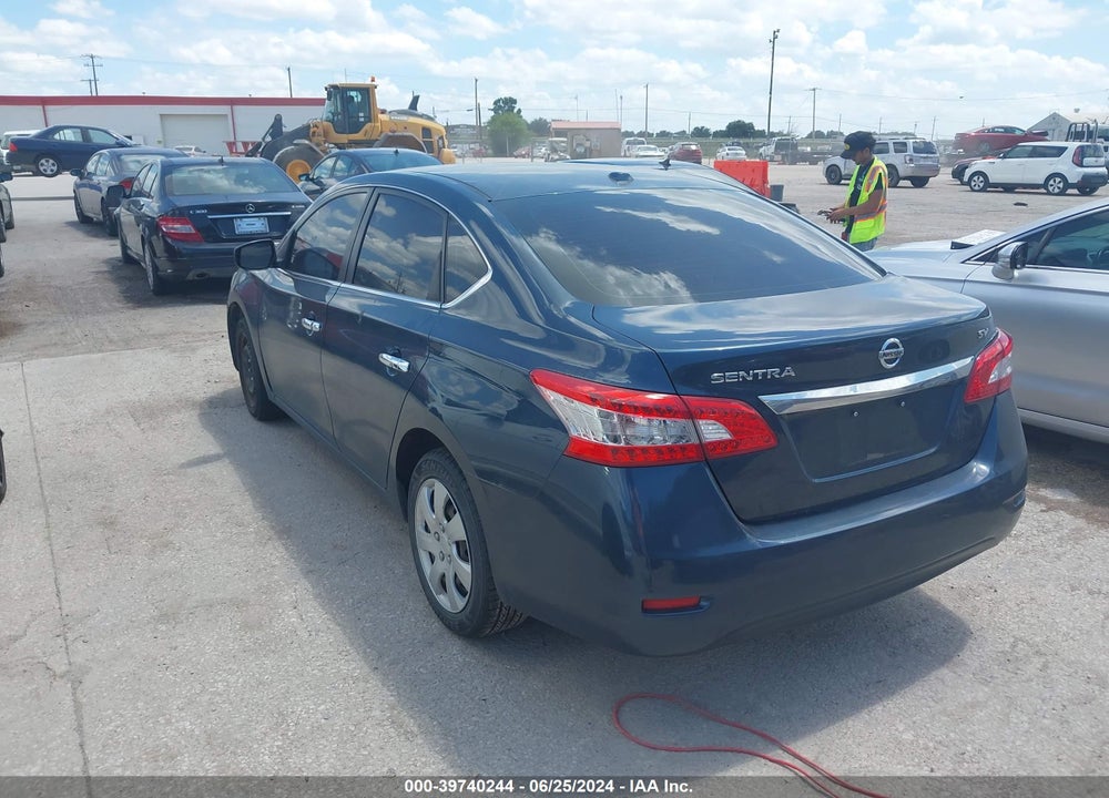 2015 NISSAN SENTRA SV VIN: 3N1AB7AP9FY226901