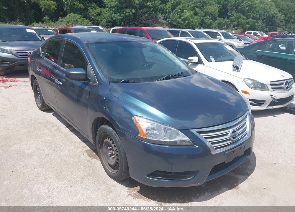 2015 NISSAN SENTRA SV VIN: 3N1AB7AP9FY226901