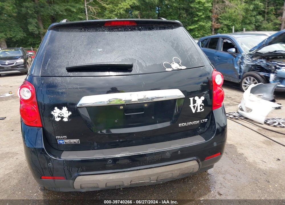 2012 CHEVROLET EQUINOX LTZ VIN: 2GNFLGEK0C6365947