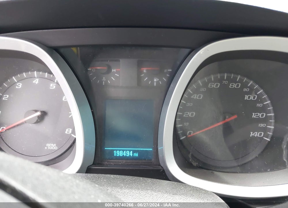 2012 CHEVROLET EQUINOX LTZ VIN: 2GNFLGEK0C6365947