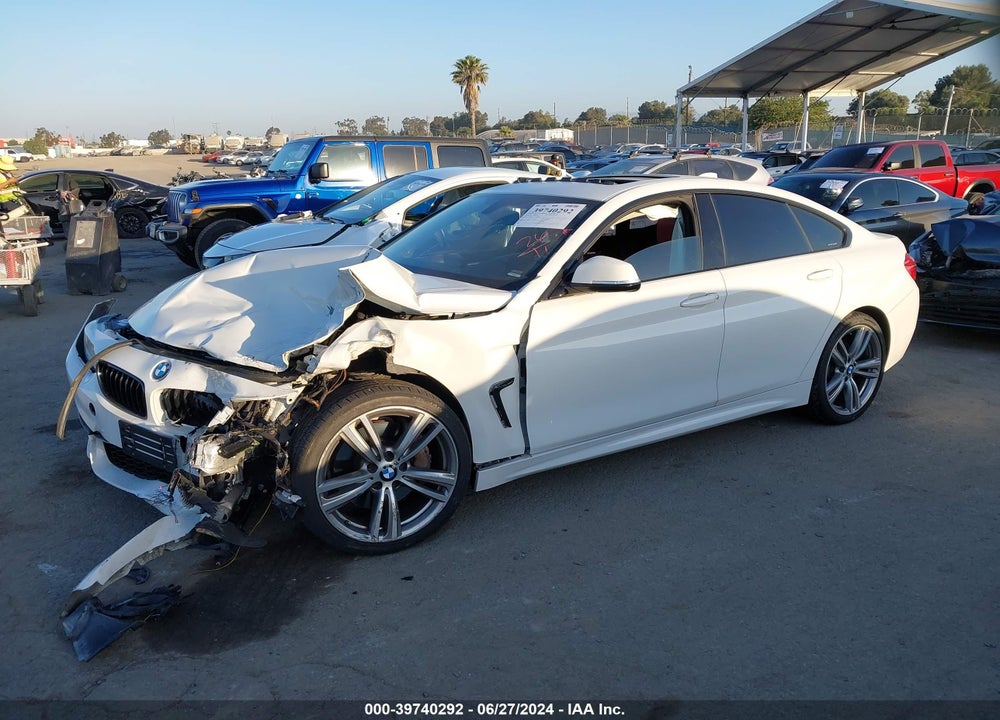 2016 BMW 435I GRAN COUPE VIN: WBA4B1C55GG242077