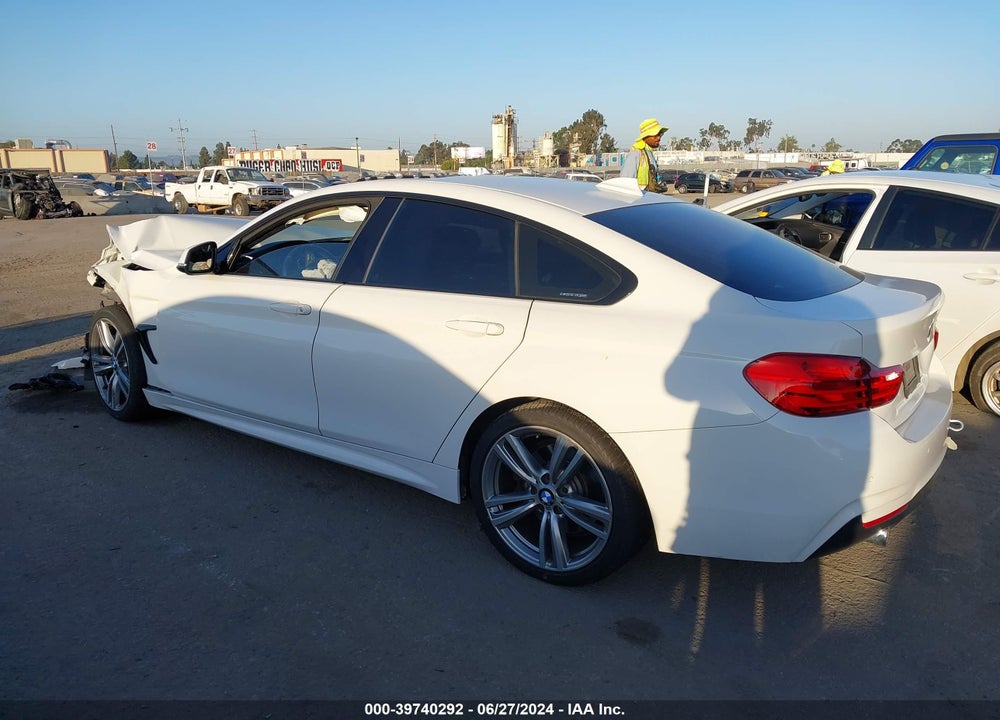 2016 BMW 435I GRAN COUPE VIN: WBA4B1C55GG242077