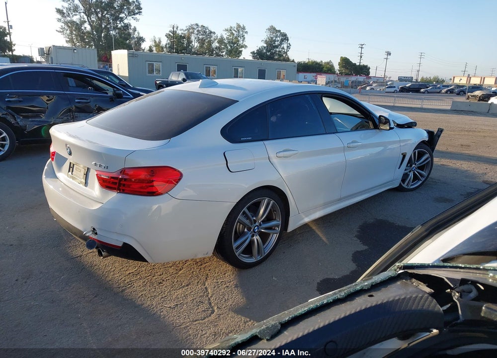 2016 BMW 435I GRAN COUPE VIN: WBA4B1C55GG242077