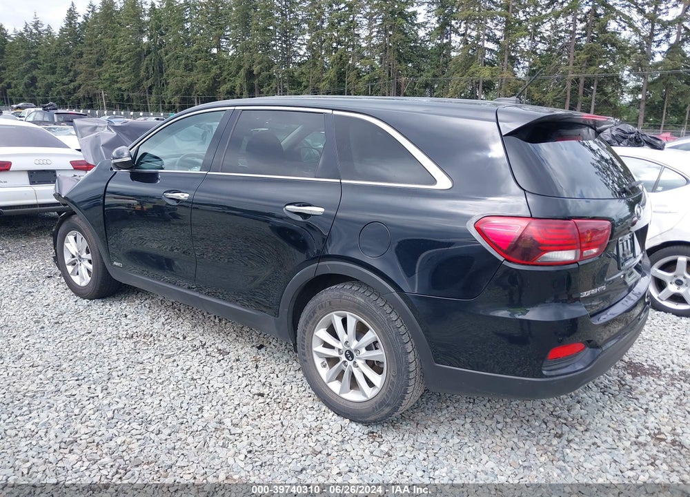 2019 KIA SORENTO 3.3L LX VIN: 5XYPGDA57KG466095