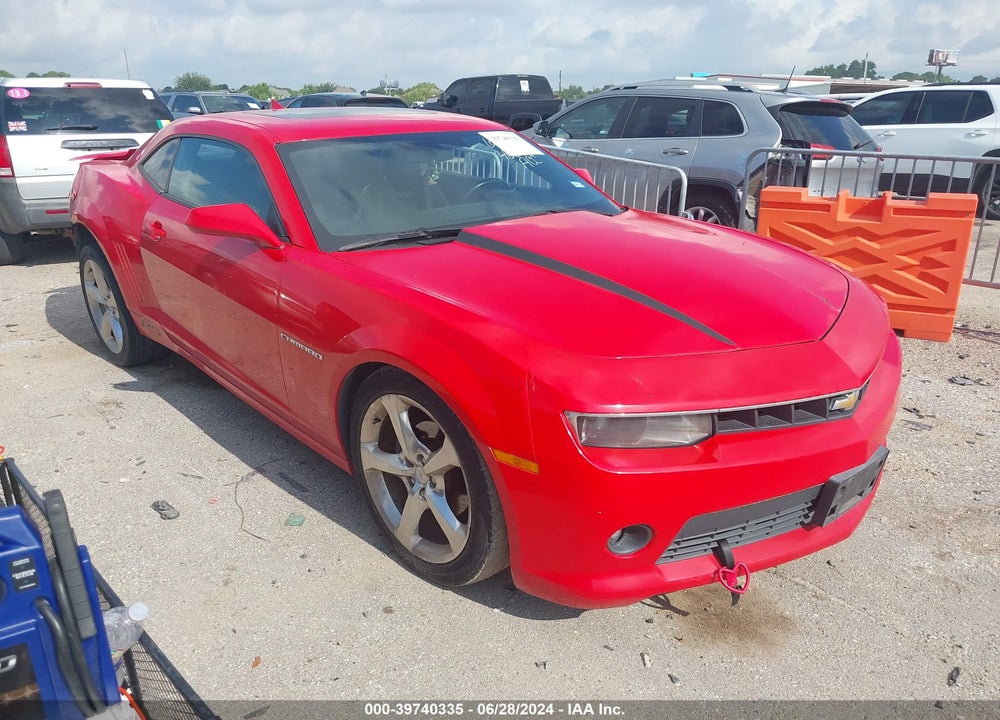 2015 CHEVROLET CAMARO 2LT VIN: 2G1FF1E37F9114716