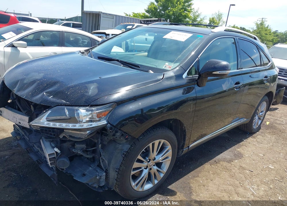 2013 LEXUS RX 450H VIN: JTJBC1BA8D2445993