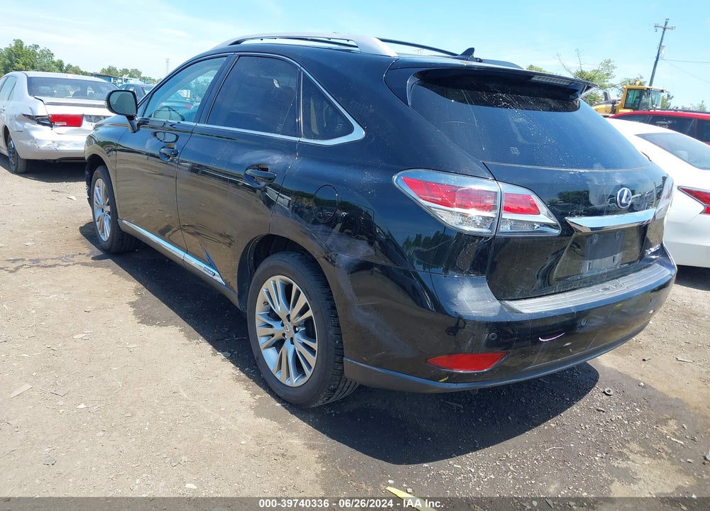 2013 LEXUS RX 450H VIN: JTJBC1BA8D2445993