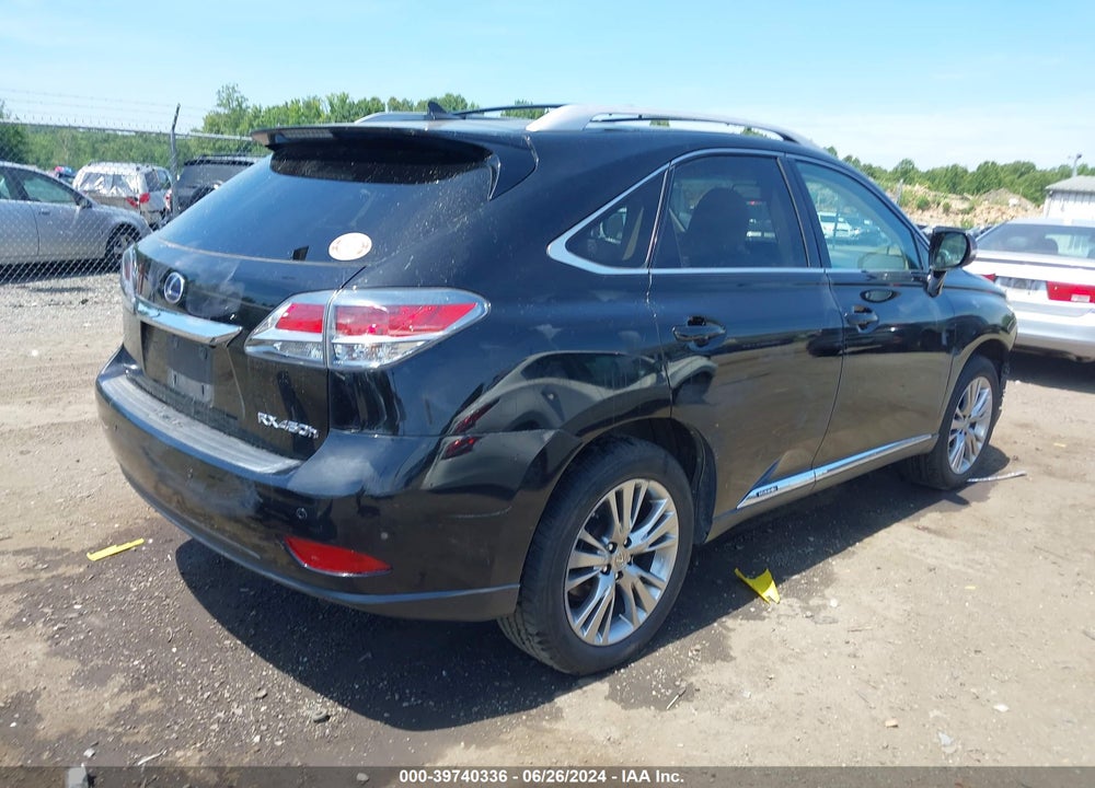 2013 LEXUS RX 450H VIN: JTJBC1BA8D2445993