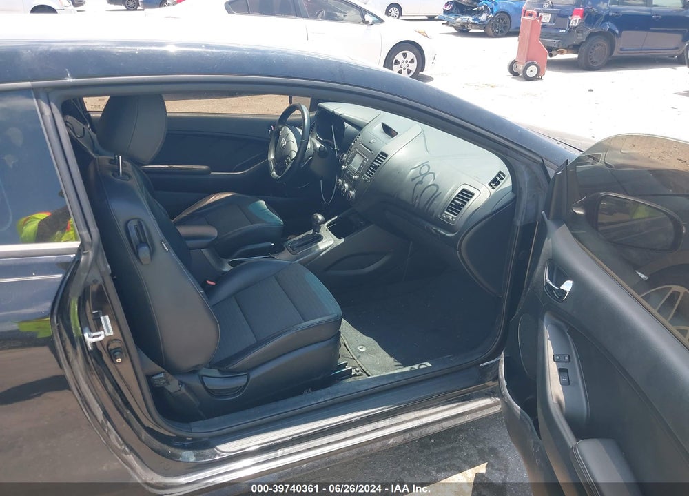 2015 KIA FORTE KOUP SX VIN: KNAFZ6A3XF5378573