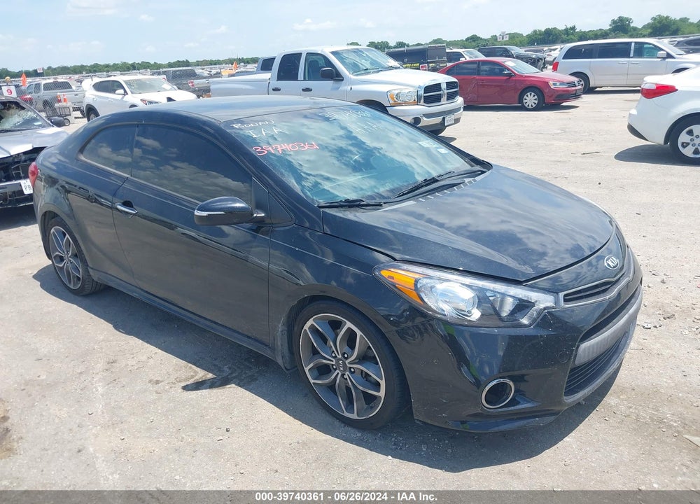 2015 KIA FORTE KOUP SX VIN: KNAFZ6A3XF5378573