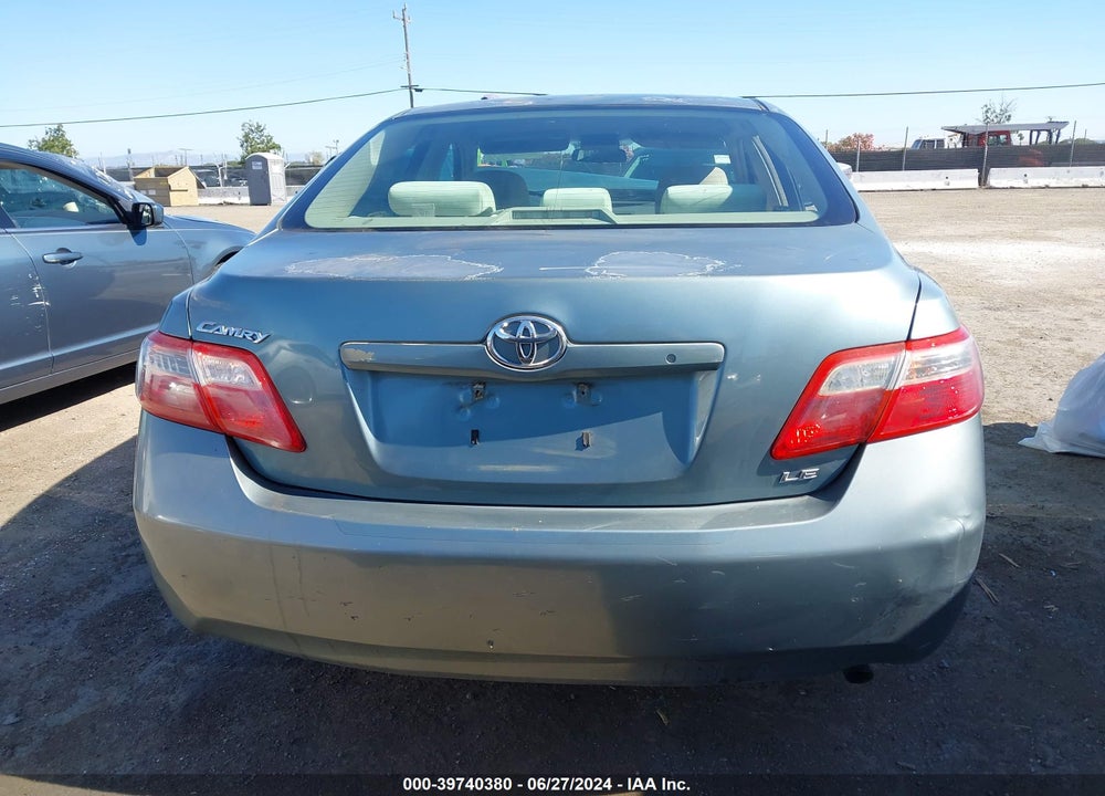 2009 TOYOTA CAMRY LE VIN: 4T1BE46K19U864583
