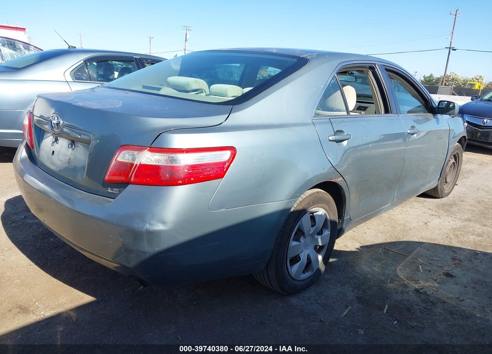 2009 TOYOTA CAMRY LE VIN: 4T1BE46K19U864583