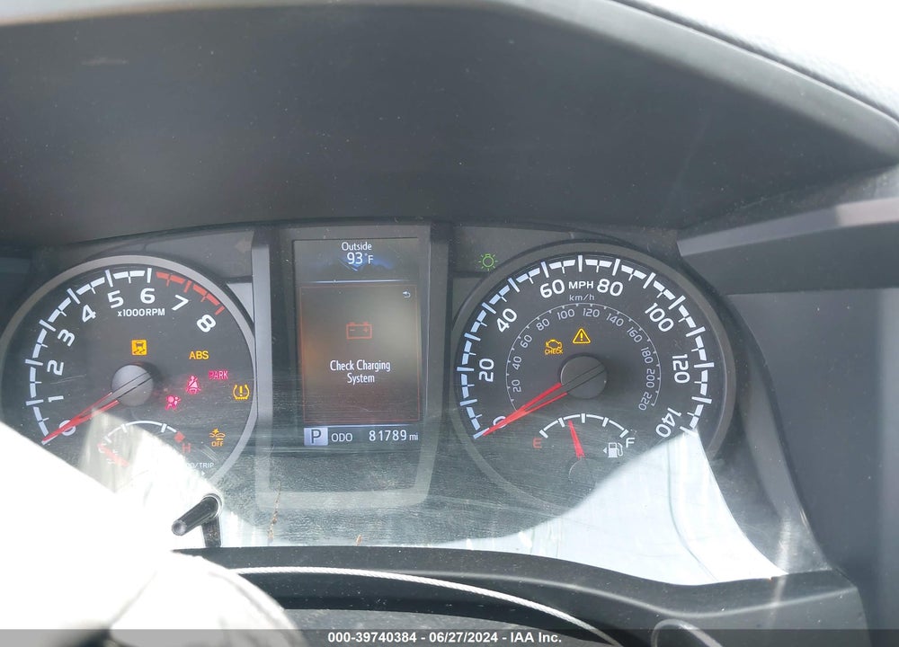 2020 TOYOTA TACOMA SR V6 VIN: 3TMCZ5AN4LM314620