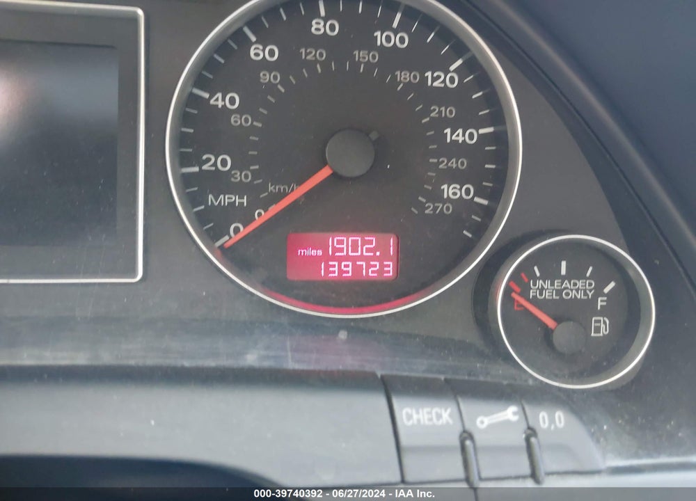 2007 AUDI A4 2.0T VIN: WAUAF78E37A137253