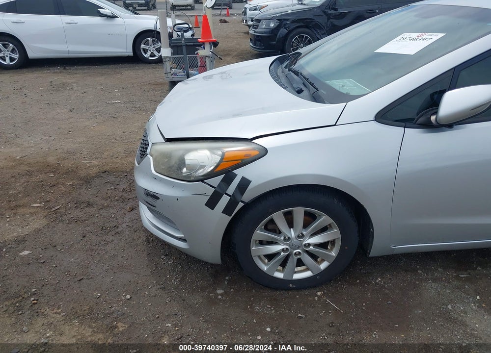 2016 KIA FORTE LX VIN: KNAFX4A68G5460582