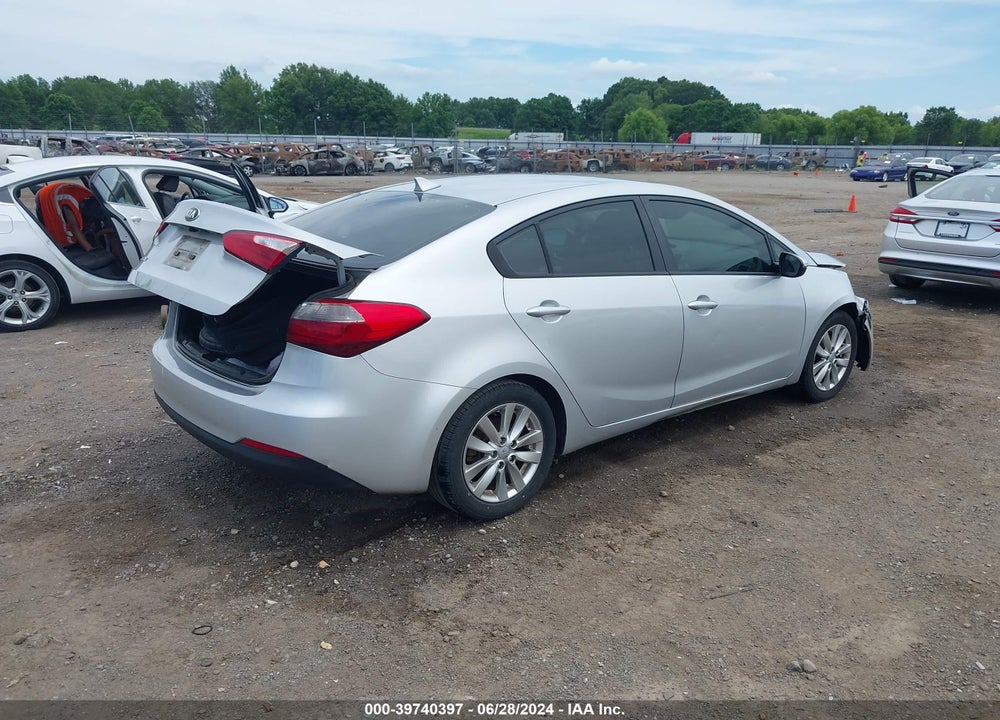 2016 KIA FORTE LX VIN: KNAFX4A68G5460582