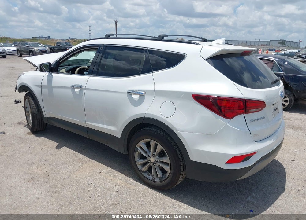 2017 HYUNDAI SANTA FE SPORT 2.0T VIN: 5XYZU4LA1HG482605
