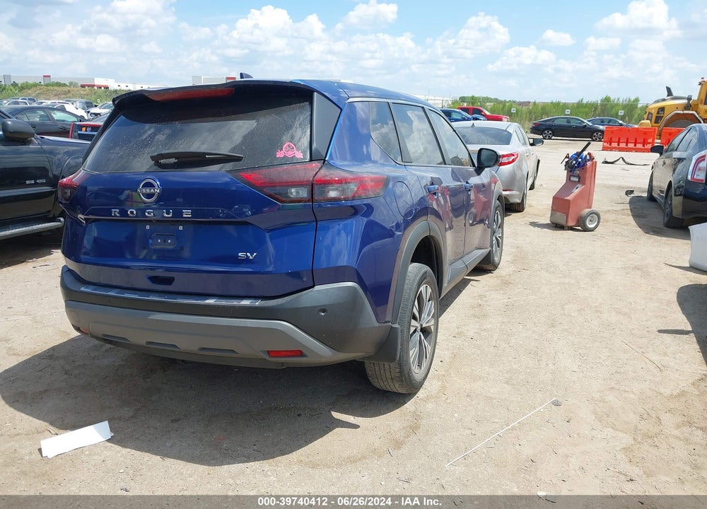 2022 NISSAN ROGUE SV FWD VIN: 5N1BT3BA3NC677746