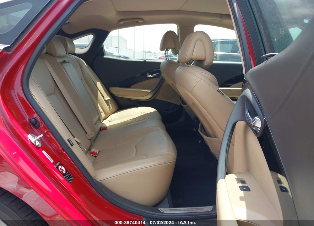 2014 HYUNDAI AZERA LIMITED VIN: KMHFH4JG3EA362696