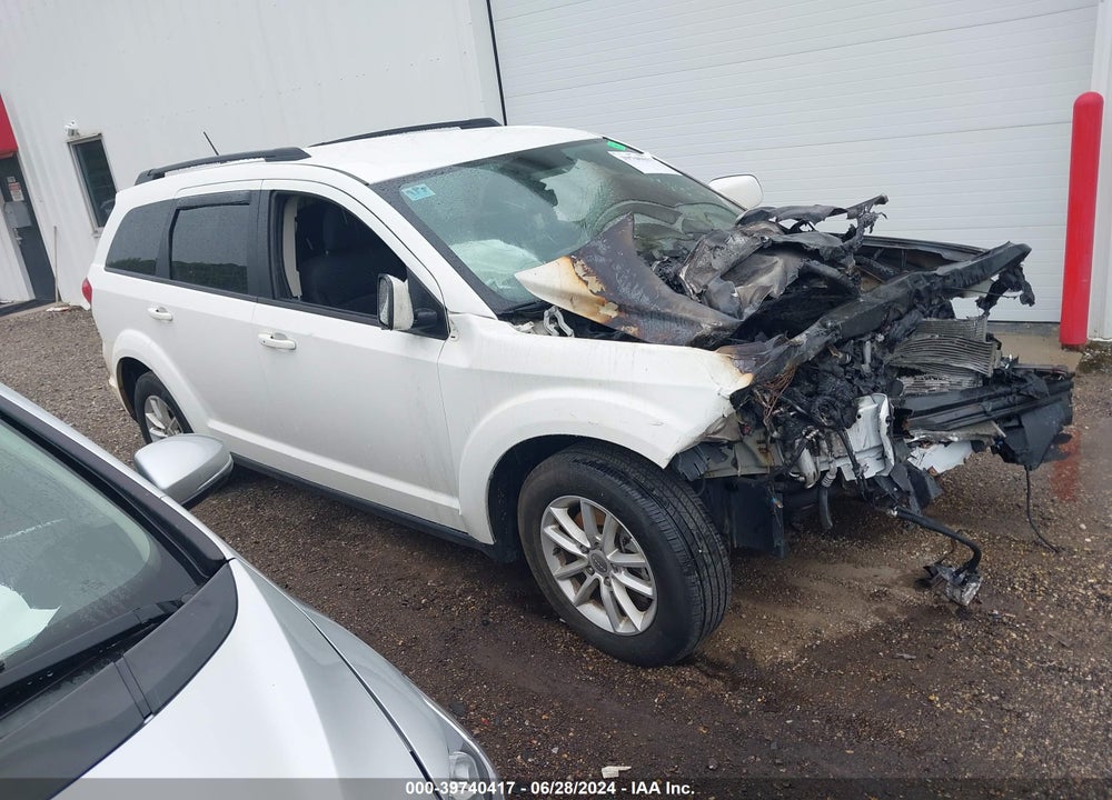 2016 DODGE JOURNEY SXT VIN: 3C4PDCBG5GT238308