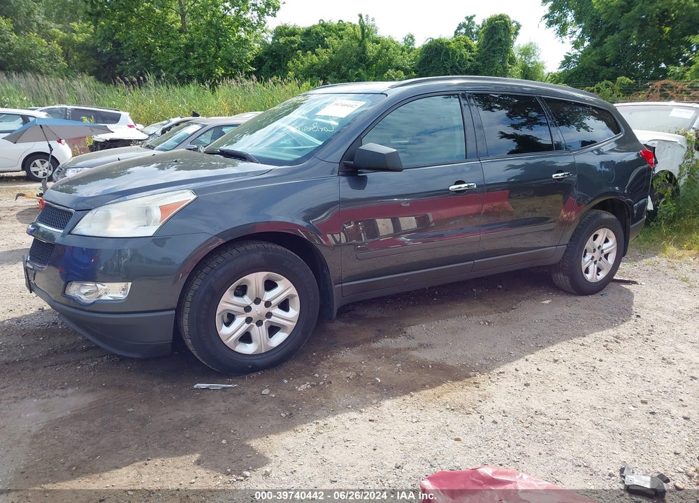 2011 CHEVROLET TRAVERSE LS VIN: 1GNKVEEDXBJ150673