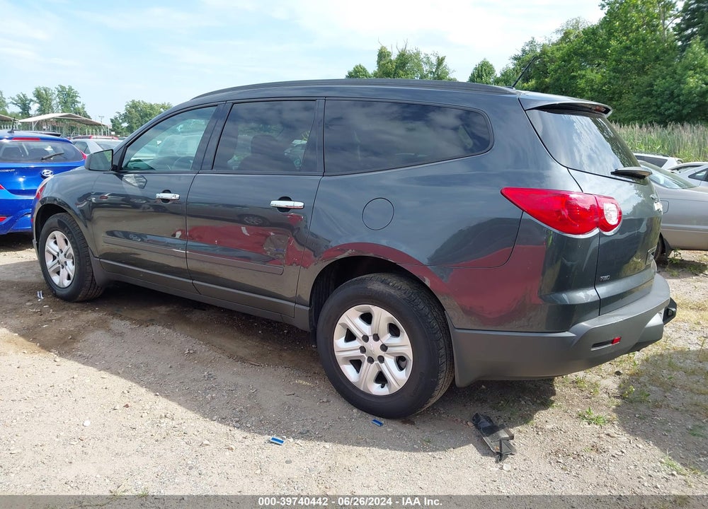 2011 CHEVROLET TRAVERSE LS VIN: 1GNKVEEDXBJ150673