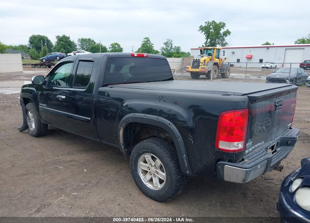 2012 GMC SIERRA 1500 SLE VIN: 1GTR2VE72CZ289631