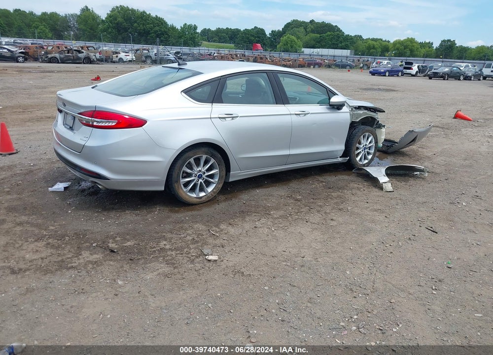 2017 FORD FUSION SE VIN: 3FA6P0HD1HR298864