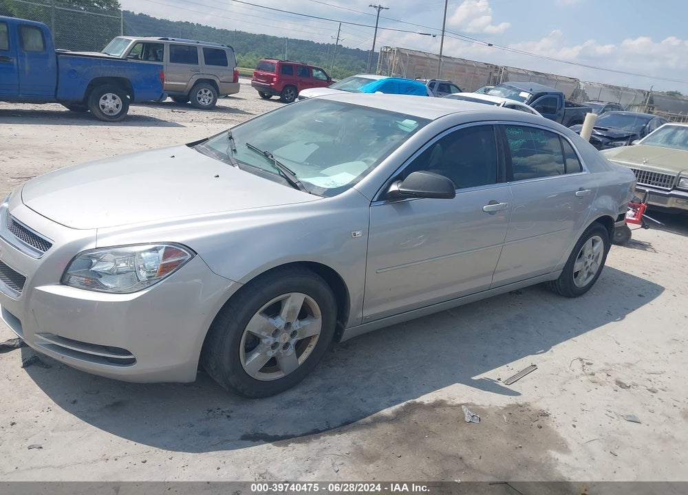 2008 CHEVROLET MALIBU LS VIN: 1G1ZG57B48F280109
