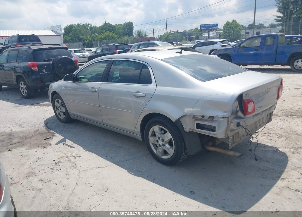 2008 CHEVROLET MALIBU LS VIN: 1G1ZG57B48F280109