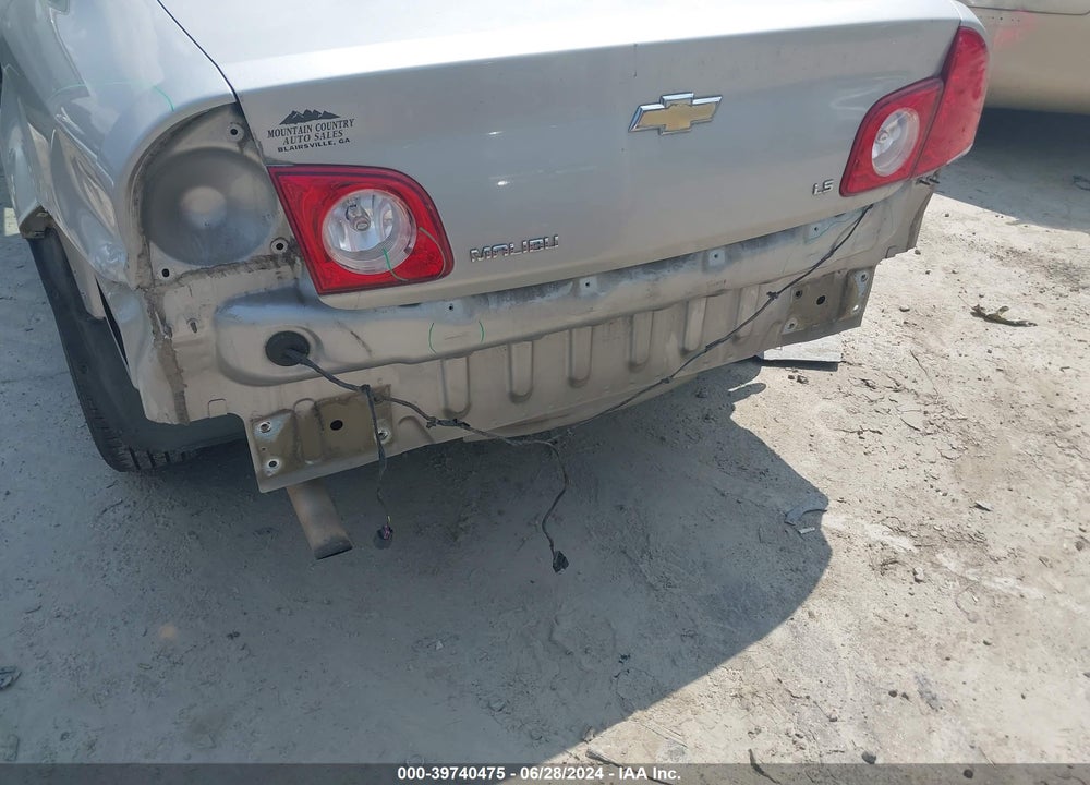 2008 CHEVROLET MALIBU LS VIN: 1G1ZG57B48F280109