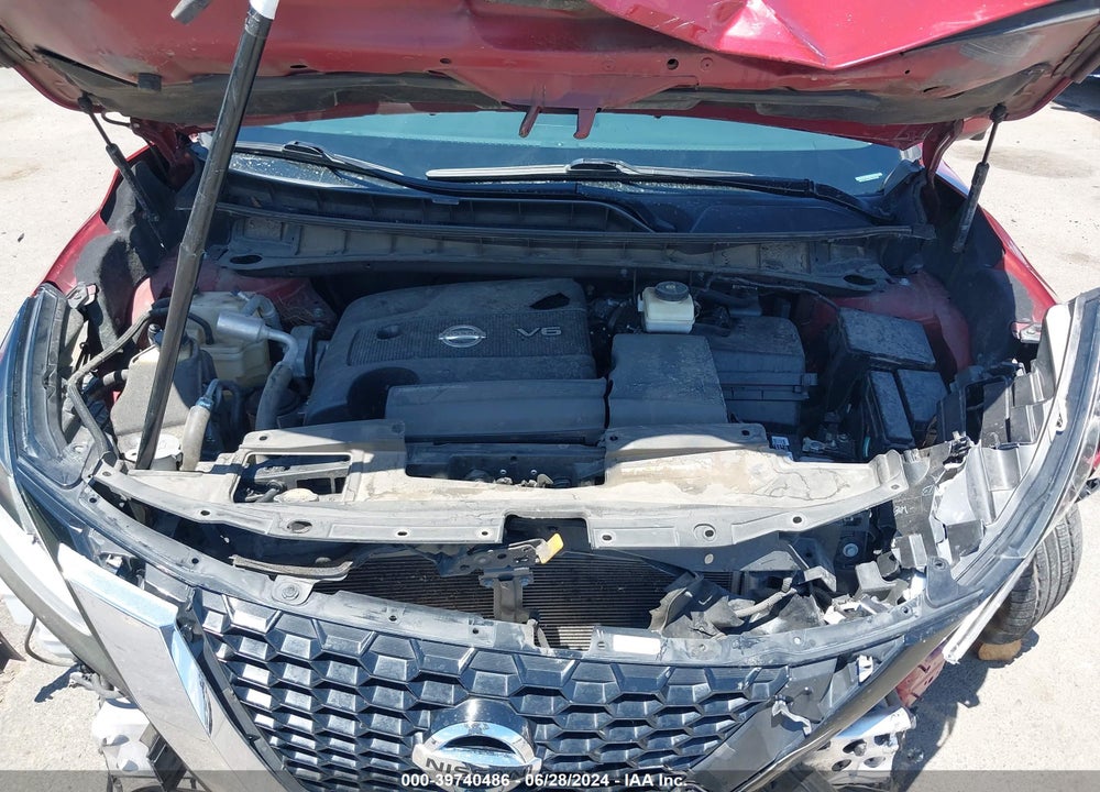 2019 NISSAN MURANO SV VIN: 5N1AZ2MJ9KN159190