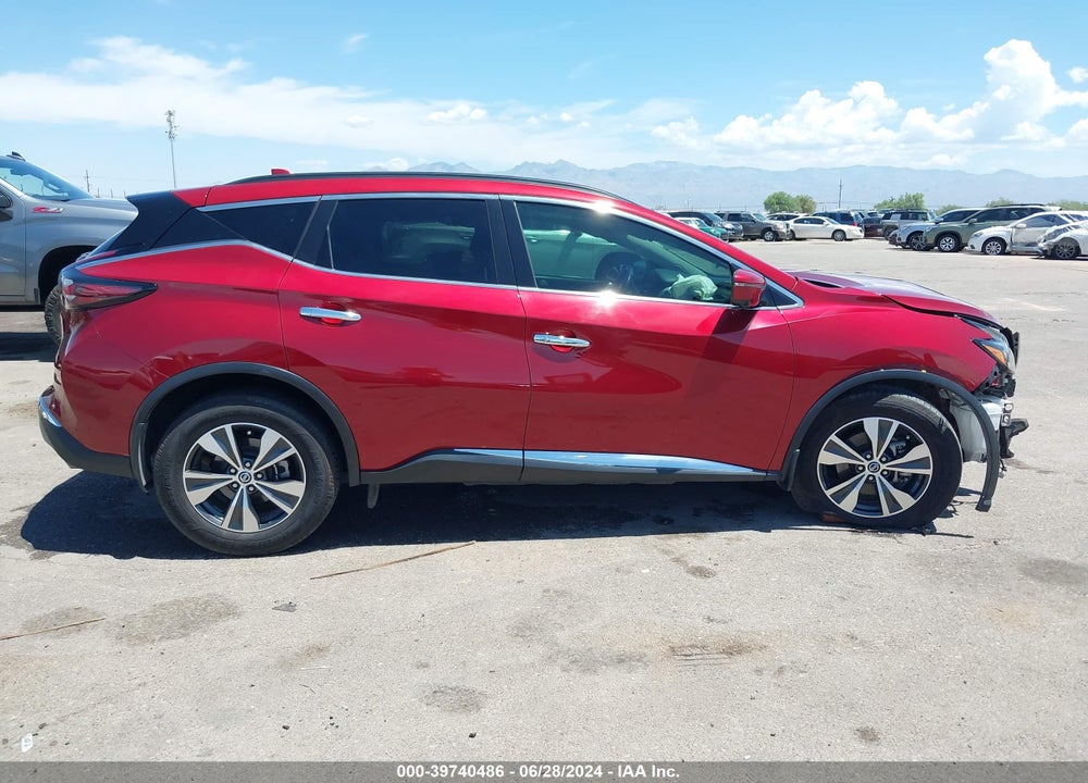 2019 NISSAN MURANO SV VIN: 5N1AZ2MJ9KN159190