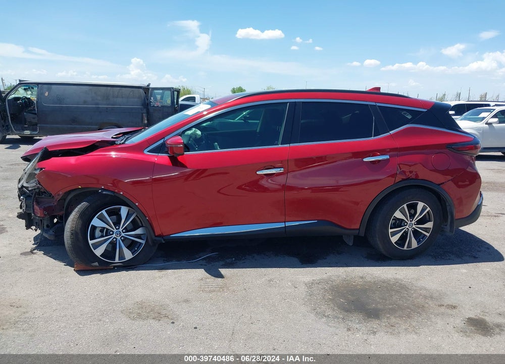 2019 NISSAN MURANO SV VIN: 5N1AZ2MJ9KN159190