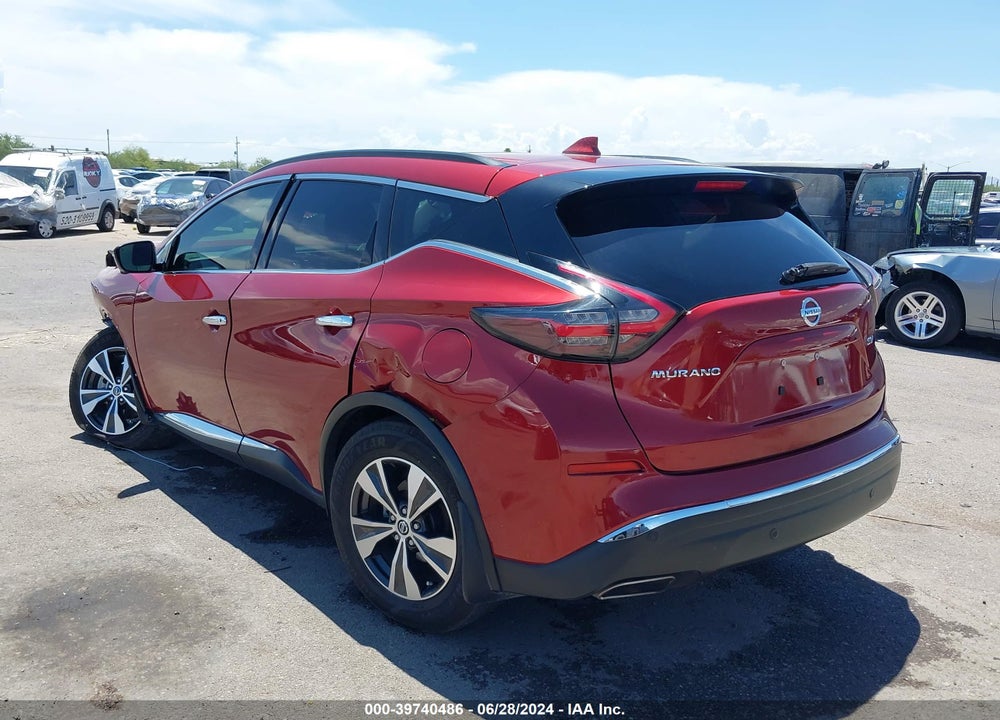 2019 NISSAN MURANO SV VIN: 5N1AZ2MJ9KN159190
