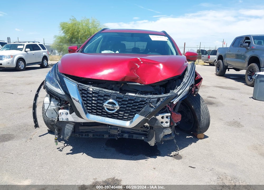2019 NISSAN MURANO SV VIN: 5N1AZ2MJ9KN159190