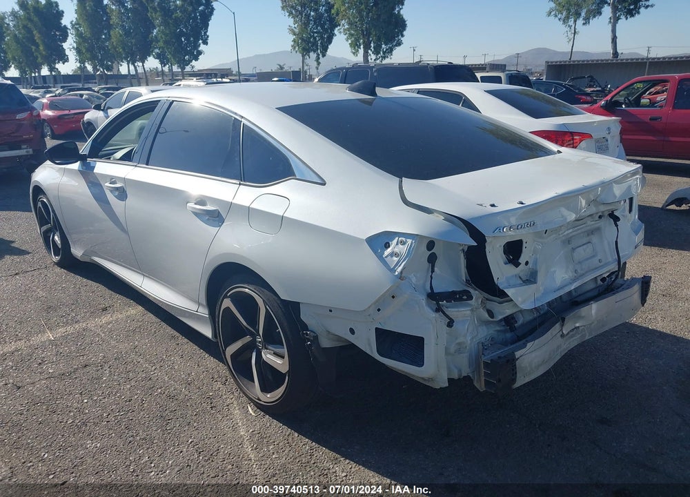 2022 HONDA ACCORD SPORT VIN: 1HGCV1F31NA110001