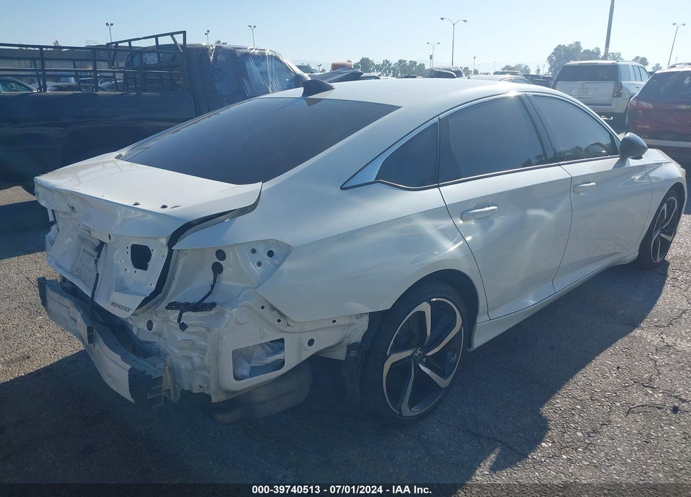 2022 HONDA ACCORD SPORT VIN: 1HGCV1F31NA110001