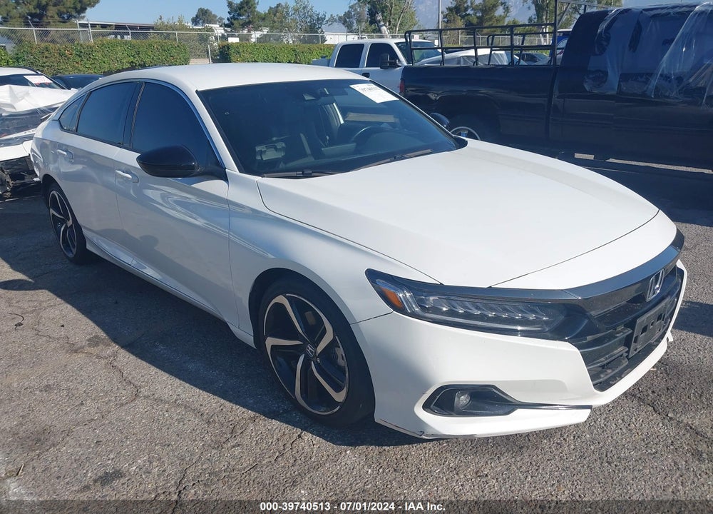 2022 HONDA ACCORD SPORT VIN: 1HGCV1F31NA110001