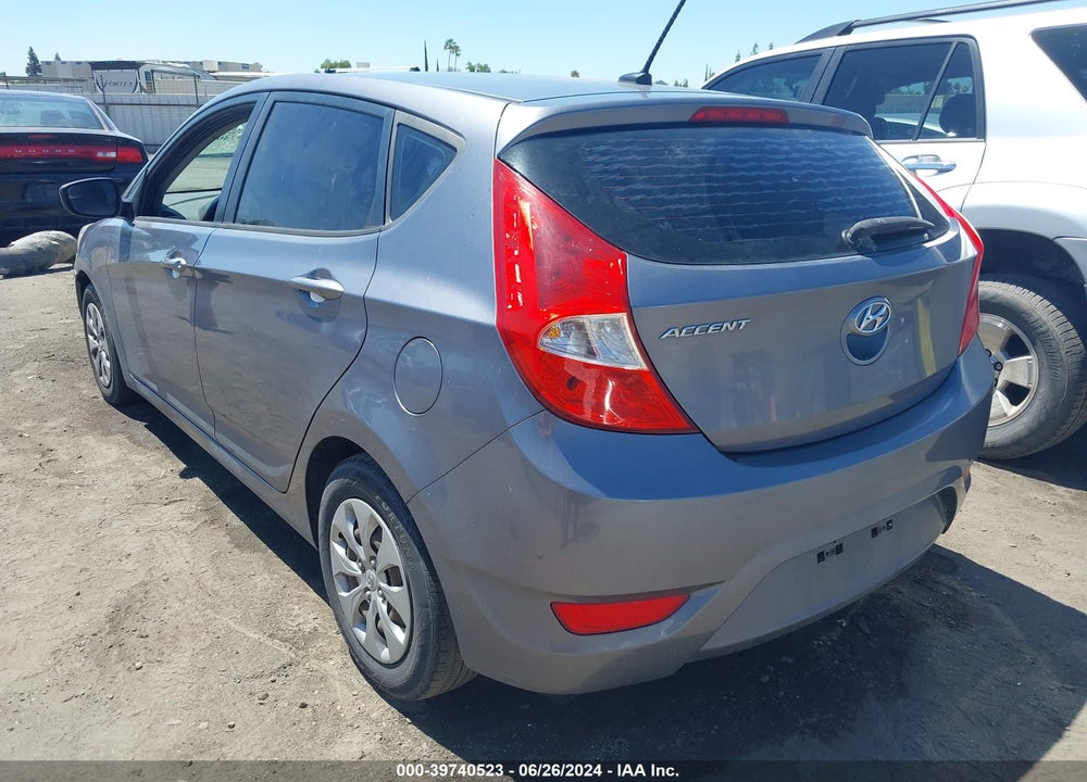 2016 HYUNDAI ACCENT SE VIN: KMHCT5AE5GU251638