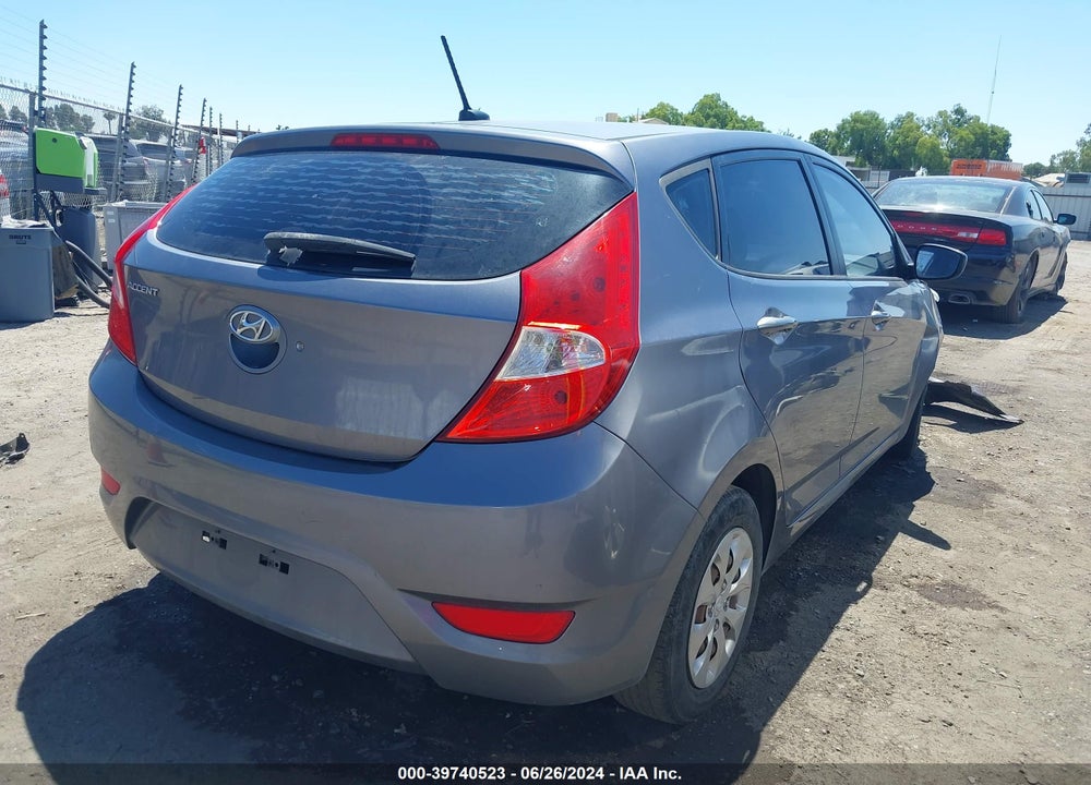 2016 HYUNDAI ACCENT SE VIN: KMHCT5AE5GU251638