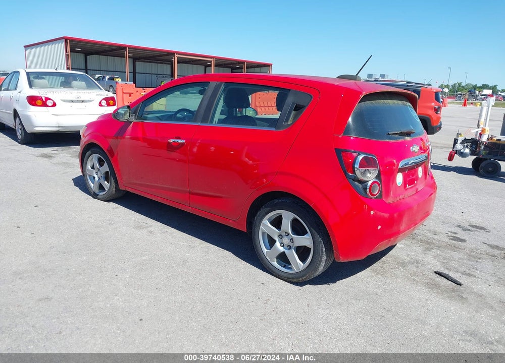 2015 CHEVROLET SONIC LTZ AUTO VIN: 1G1JE6SB8F4117181