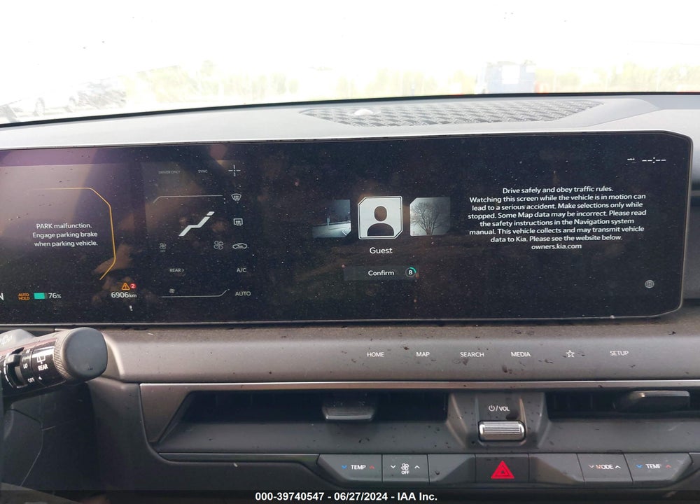 2024 KIA EV9 LIGHT LONG RANGE VIN: KNDAB5S14R6028881