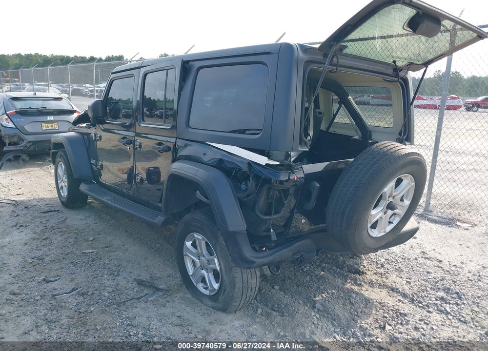 2019 JEEP WRANGLER UNLIMITED SPORT S 4X4 VIN: 1C4HJXDN1KW591969