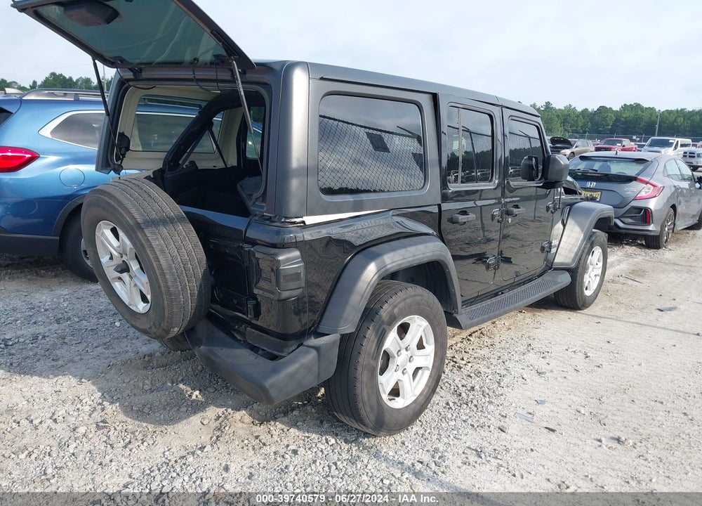 2019 JEEP WRANGLER UNLIMITED SPORT S 4X4 VIN: 1C4HJXDN1KW591969