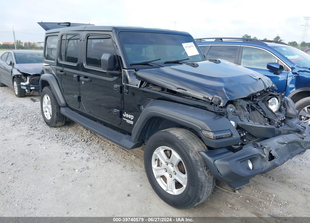 2019 JEEP WRANGLER UNLIMITED SPORT S 4X4 VIN: 1C4HJXDN1KW591969