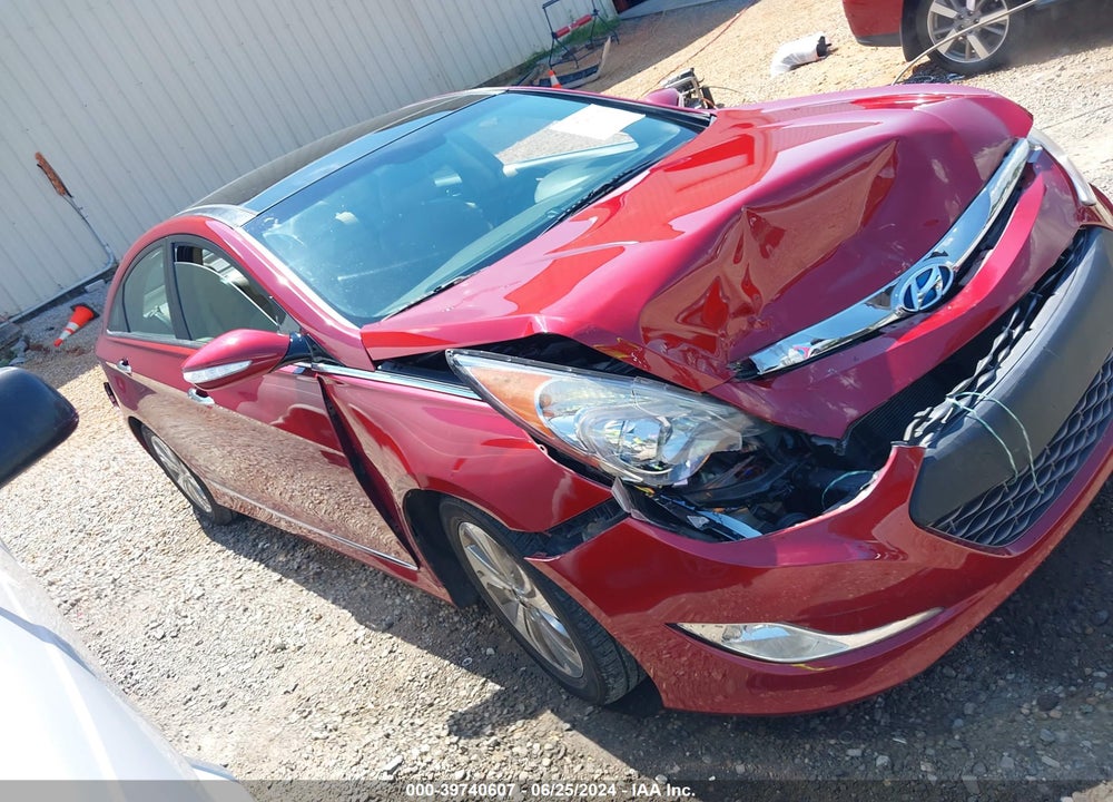 2014 HYUNDAI SONATA HYBRID LIMITED VIN: KMHEC4A40EA105625