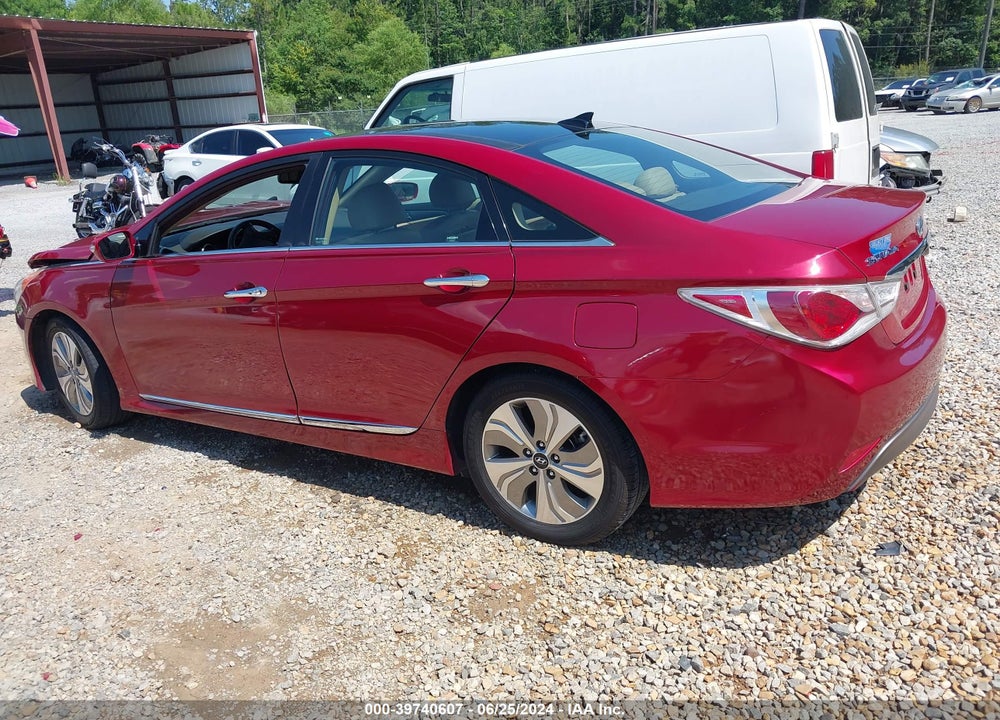 2014 HYUNDAI SONATA HYBRID LIMITED VIN: KMHEC4A40EA105625