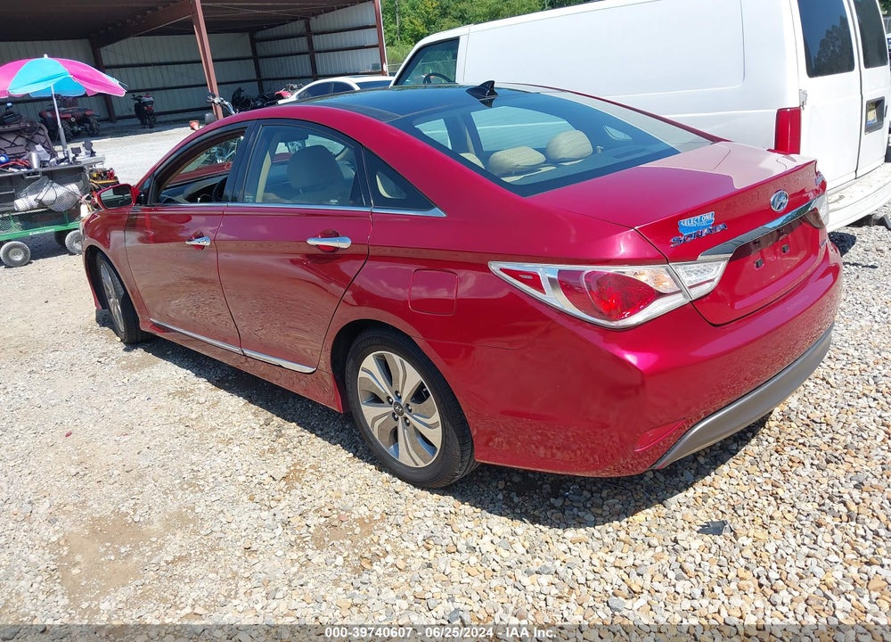 2014 HYUNDAI SONATA HYBRID LIMITED VIN: KMHEC4A40EA105625