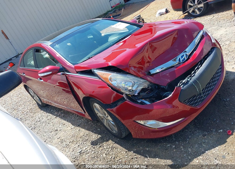 2014 HYUNDAI SONATA HYBRID LIMITED VIN: KMHEC4A40EA105625